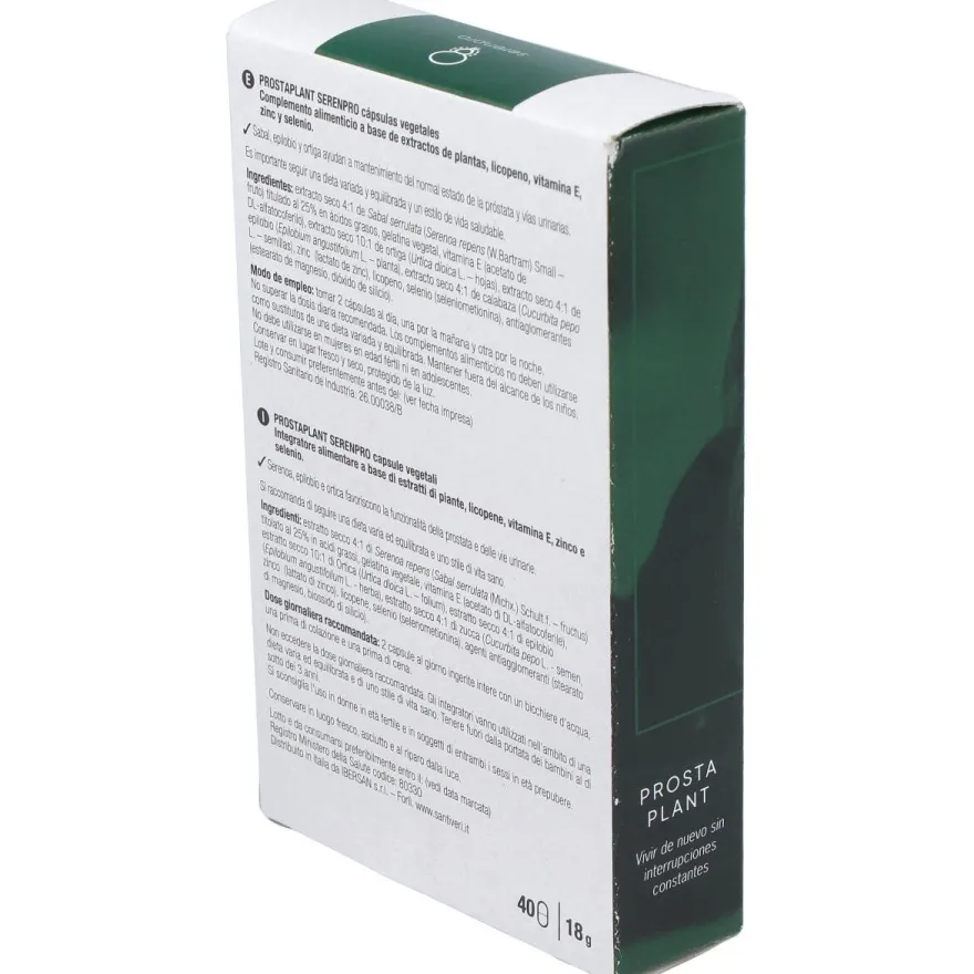 Prostaplan Serenpro 40cap - Santiveri