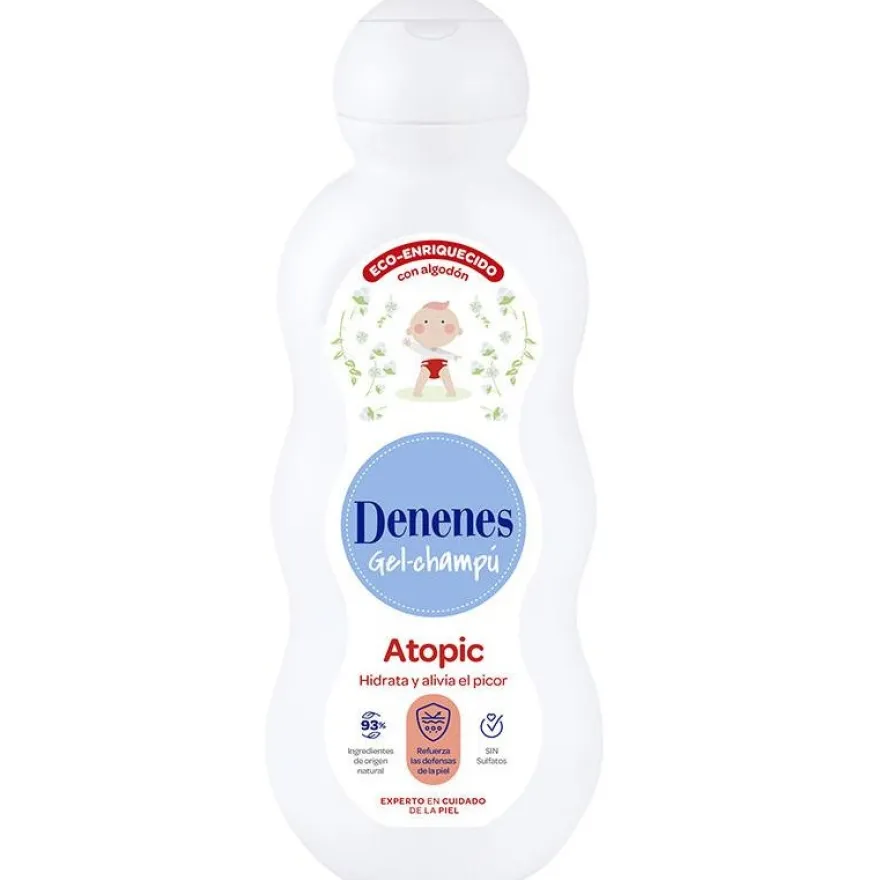 Protech Piel Atópica Gel - Champú 600ml - Denenes