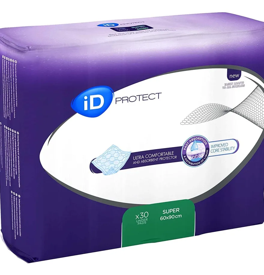 Protector De Cama - Id Expert Protect (30 Unidades Super 90 Cm X 60 Cm)