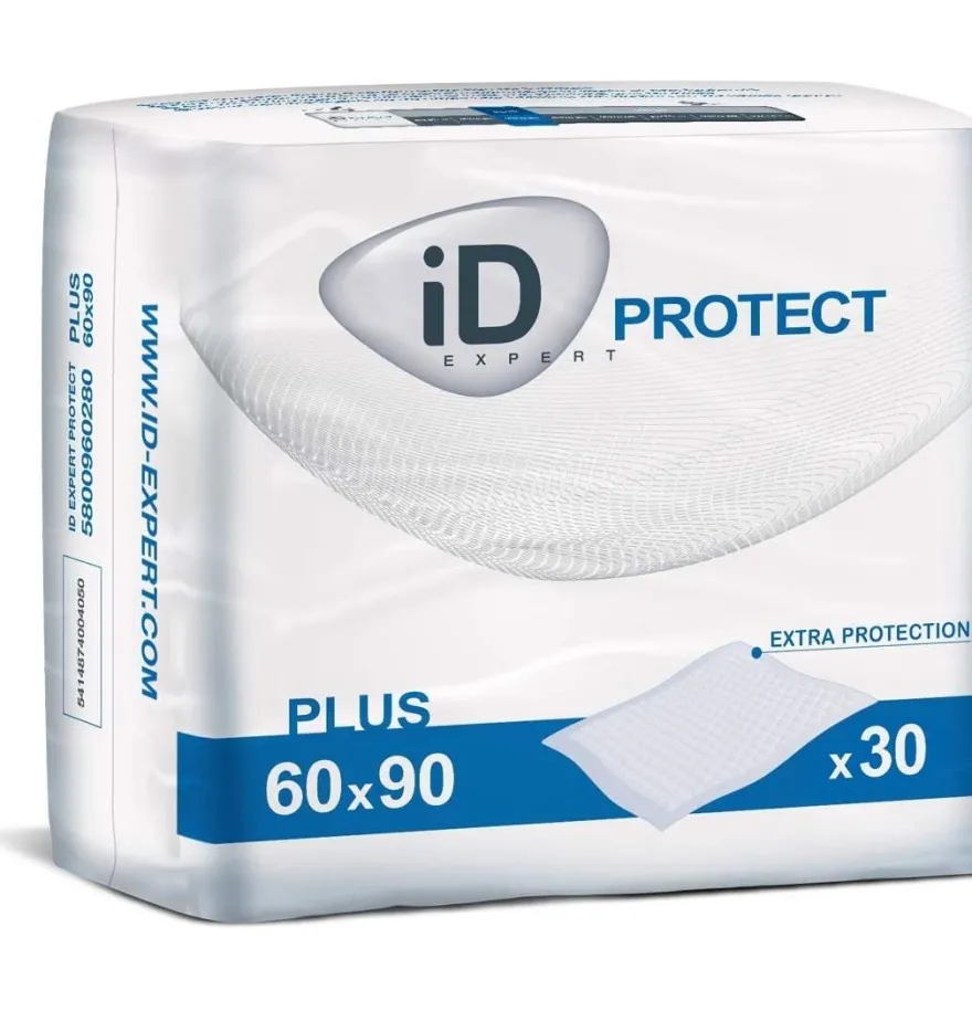 Protector De Cama - Id Expert Protect (30 Unidades Plus 90 Cm X 60 Cm)