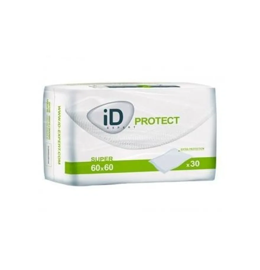 Protector De Cama - Id Expert Protect (30 Unidades Super 60 Cm X 60 Cm)
