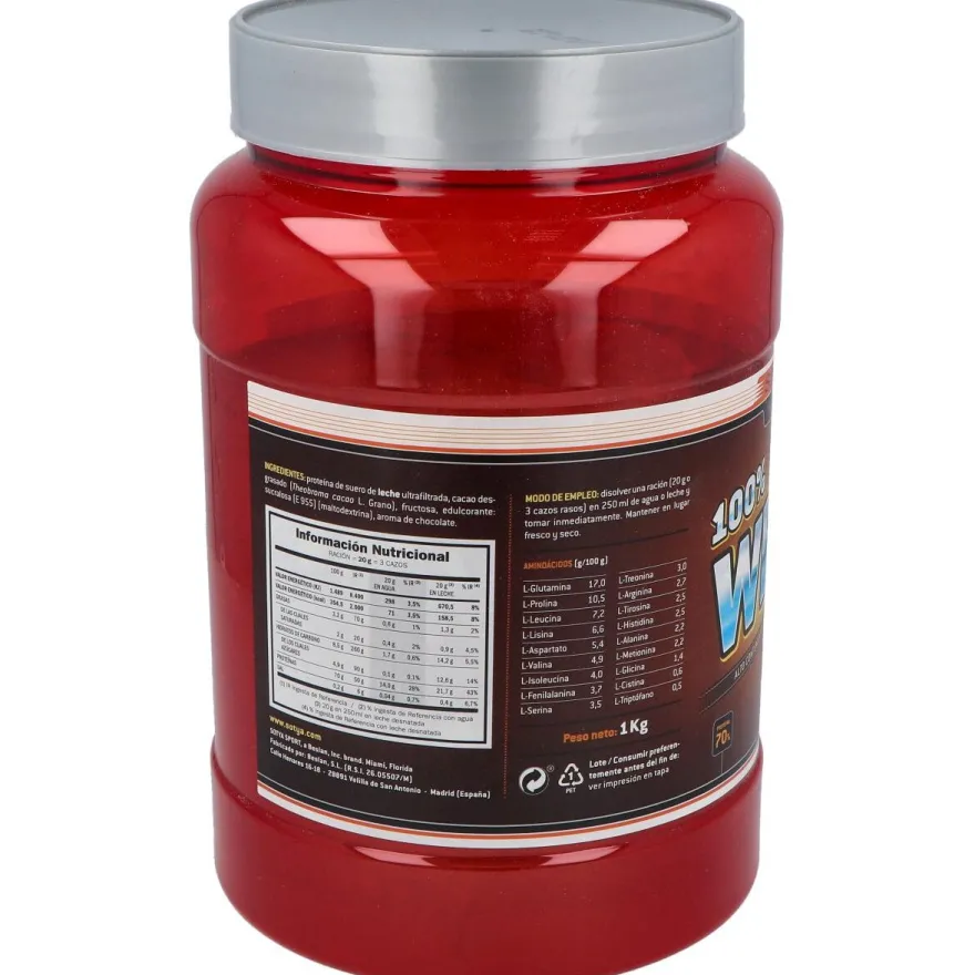 Proteinas Whey Protein 83% Chocolate 1kg. 2 - Sotya