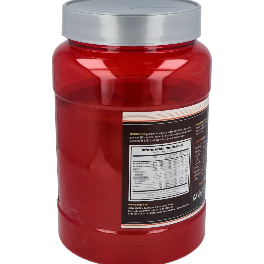 Proteinas Whey Protein 83% Chocolate 1kg. 2 - Sotya