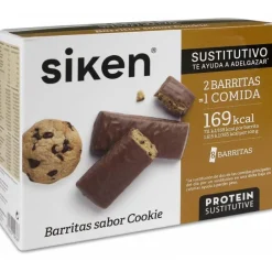 Protein Sustitutivo Barrita 44 g Cookie 8 u - Siken