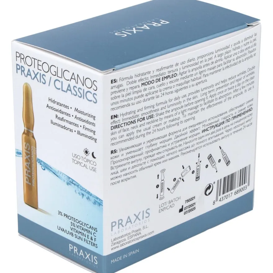 Proteoglicanos 24 Ampollas - Praxis