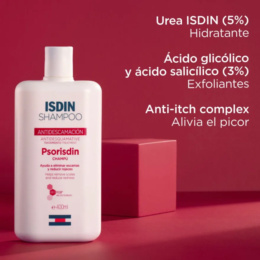 Psorisdin Champú Antidescamación, 200 ml. - Isdin