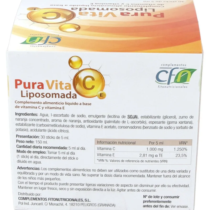 Pura Vita C Liposomada 30Sticks