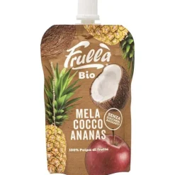 Pure de Manzana Coco y Piña 100gr. Bio - Frulla