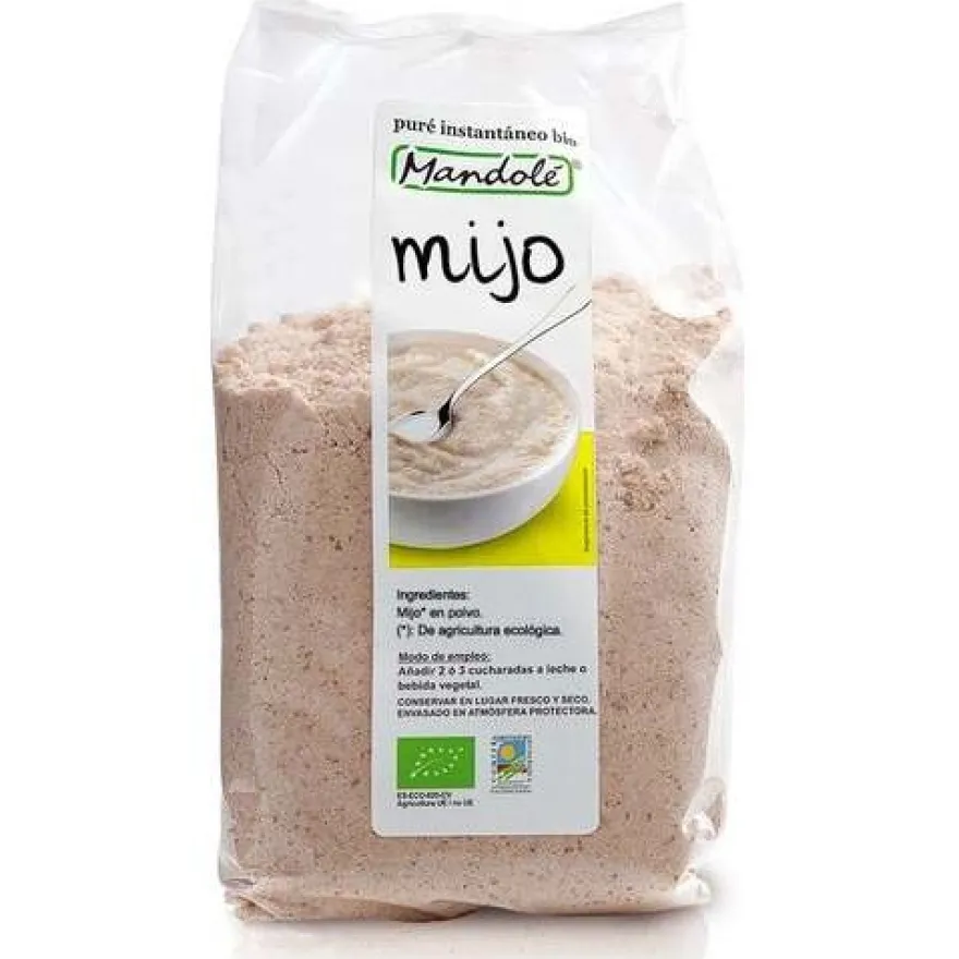 Pure de Mijo Instantaneo Polvo 250gr. Bio - Mandole