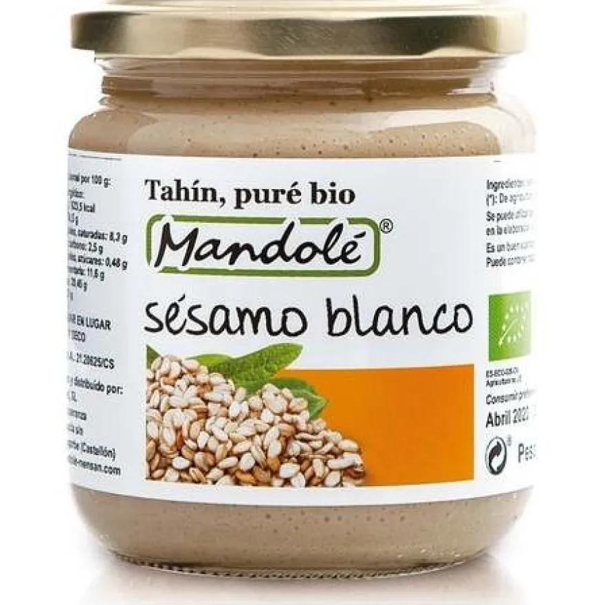Pure de Sesamo Blanco 325gr. Bio - Mandole
