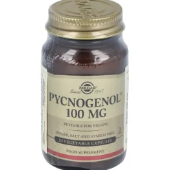 Pycnogenol 100mg Extracto de Corteza de Pino 30vcaps - Solgar