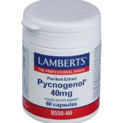 Pycnogenol 40 mg.(extracto de Pino Bark) 60 Cap - Lamberts