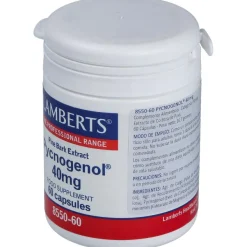 Pycnogenol 40 mg.(extracto de Pino Bark) 60 Cap - Lamberts