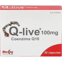 Q-Live Coenzima 100Mg 30Caps