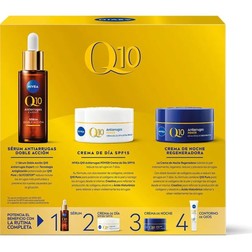 Q10 Rutina Antiedad Estuche 3 Pz - Nivea