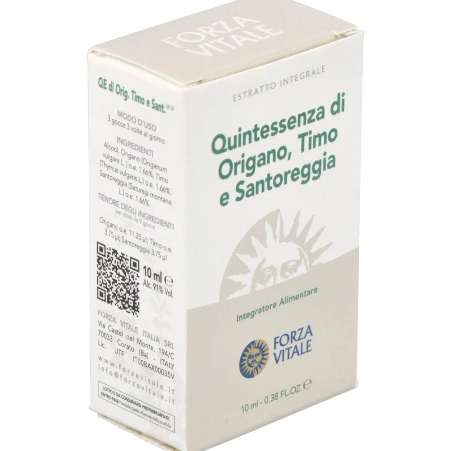 Quinta Esencia Oregano - Tomillo - Ajedrea 10ml - Forza Vitale