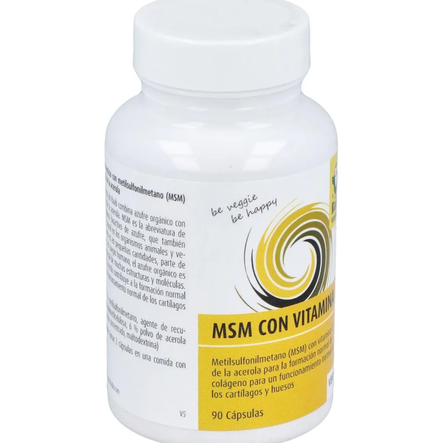 Raab Vitalfood Msm Con Vitamina C 90Caps