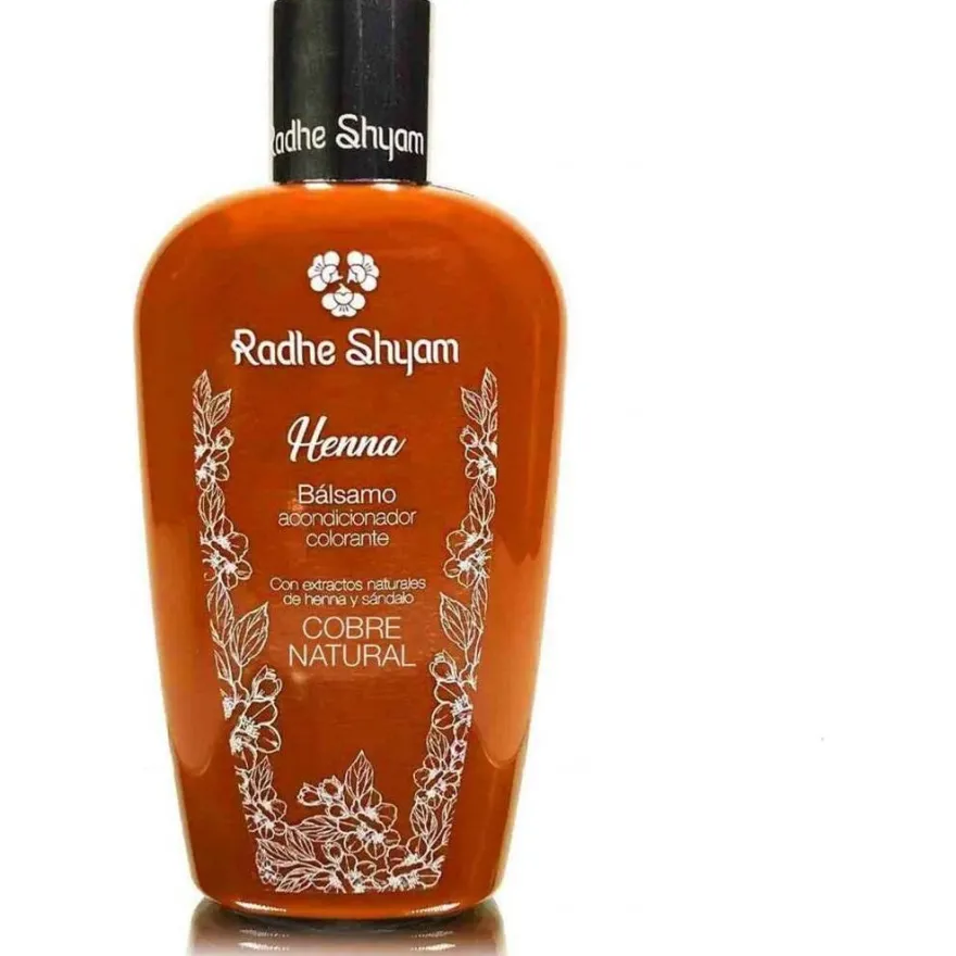 Radhe Shyam Bálsamo Acondicionador Henna Color Cobre 400Ml