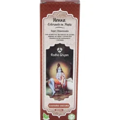 Radhe Shyam Henna Pasta Castaño Oscuro