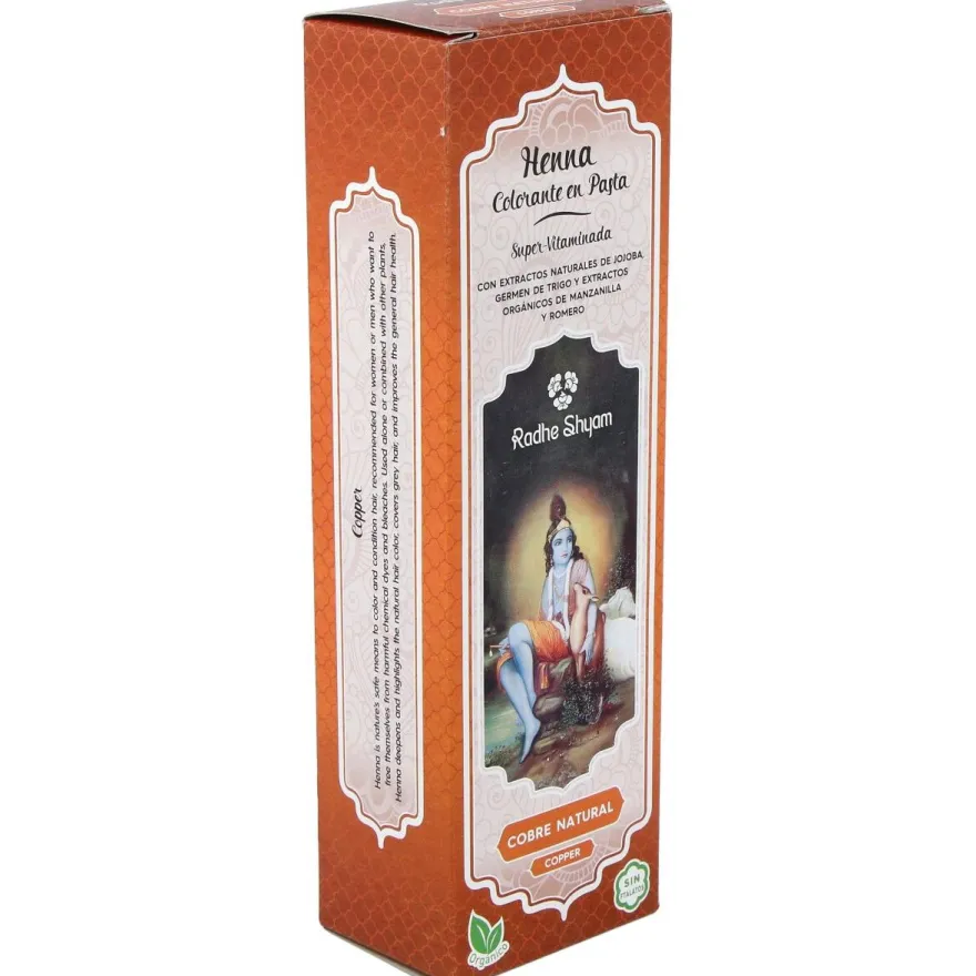 Radhe Shyam Henna Pasta Cobre Natural