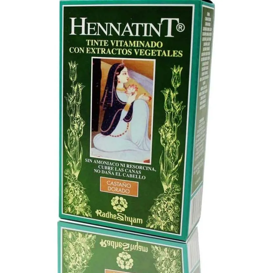 Radhe Shyam Hennatint Castaño Dorado 120Ml