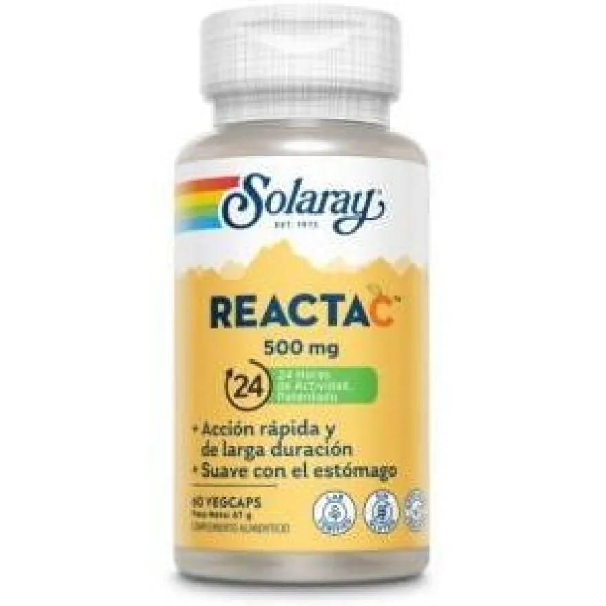 Reacta-C 500Mg. (Ester C) 60Cap.