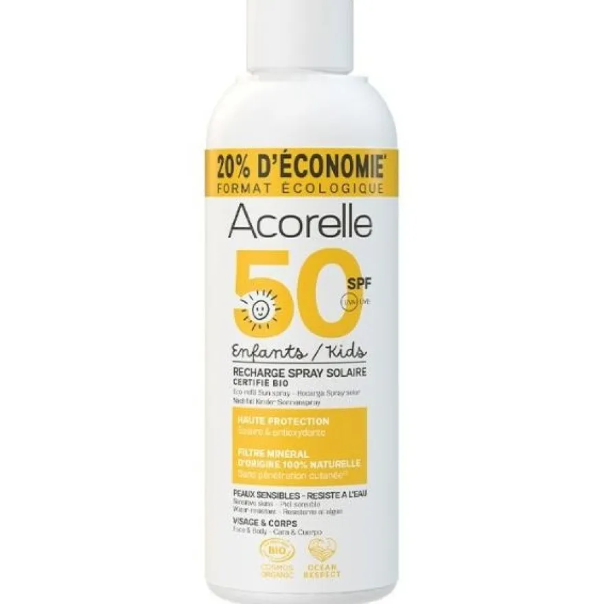 Recarga Spray Solar Niños spf50 150ml. 2 - Acorelle