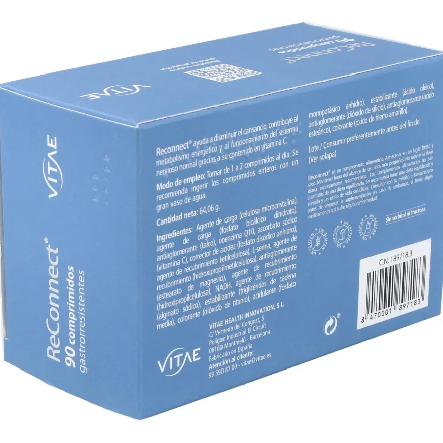 Reconnect 90 Comprimidos - Vitae