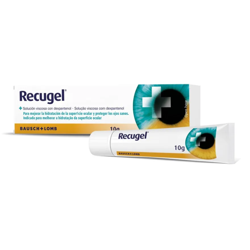 Recugel Gel Oftálmico Hidratante, 10 G . - Bausch & Lomb