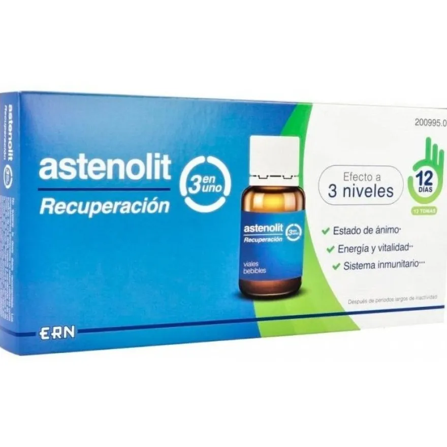 Recuperación 3 en 1 12 Viales - Astenolit