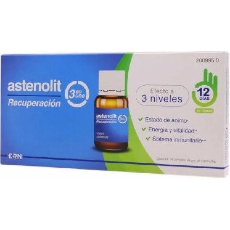 Recuperación 3 en 1 12 Viales - Astenolit