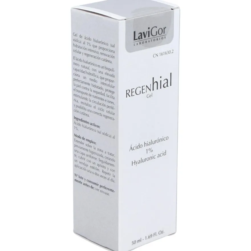 Regenhial Gel 50 ml Hialuronico 1% - Lavigor