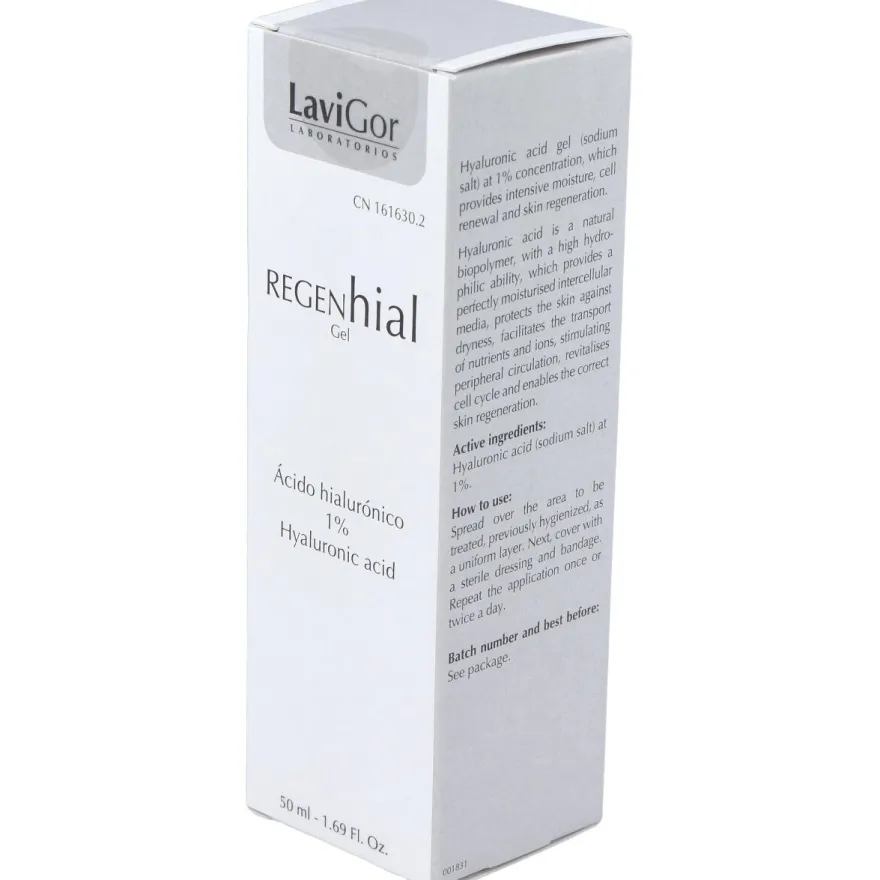 Regenhial Gel 50 ml Hialuronico 1% - Lavigor