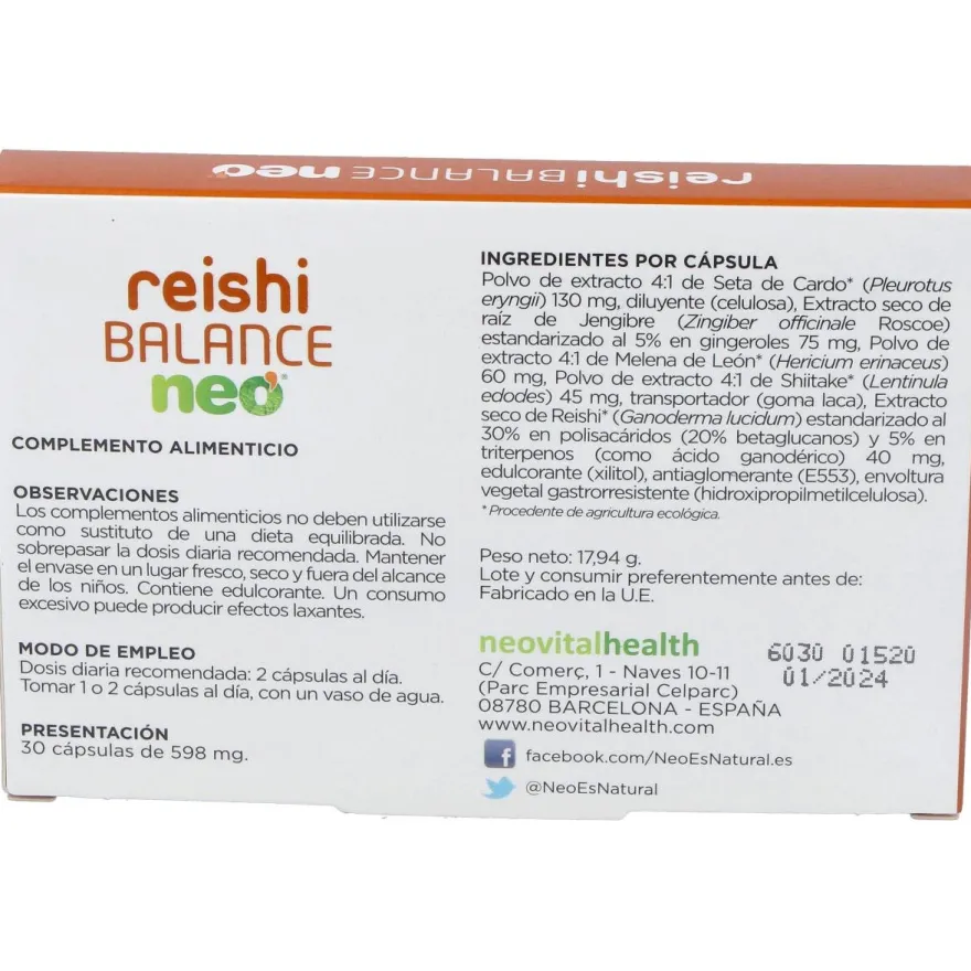 Reishi Balance Neo 30Cap.