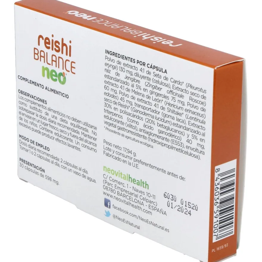 Reishi Balance Neo 30Cap.