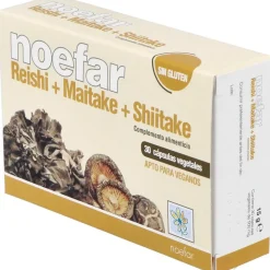 Reishi Maitake Shitake 30caps - Noefar