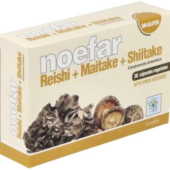 Reishi Maitake Shitake 30caps - Noefar