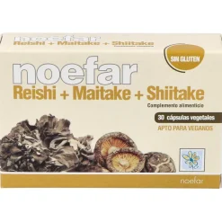 Reishi Maitake Shitake 30caps - Noefar