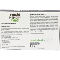 Reishi Memory Neo 30cap - Neovital