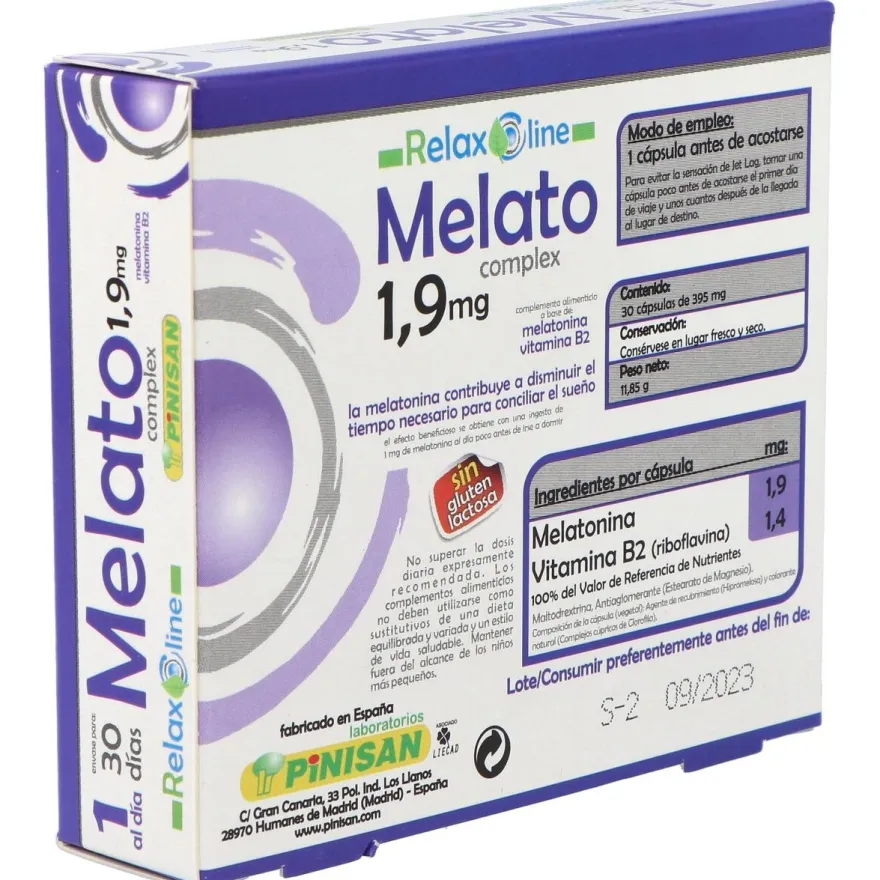 Relax Line Melato 1,9Mg. 30Cap.