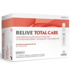 Relive Total Care Gotas Oftalmicas Esteril (20 Monodosis 0,4 ml) - Salvat S a