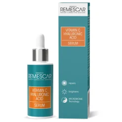 Remescar Vitamina C & Ácido Hialurónico Serum Reparador, 30 ml. - Remescar