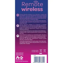 Remote Wireless Masajeador Personal - Control