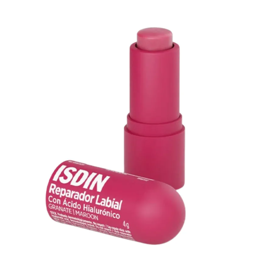 Reparador Labial Stick Rosa, 4 g. - Isdin