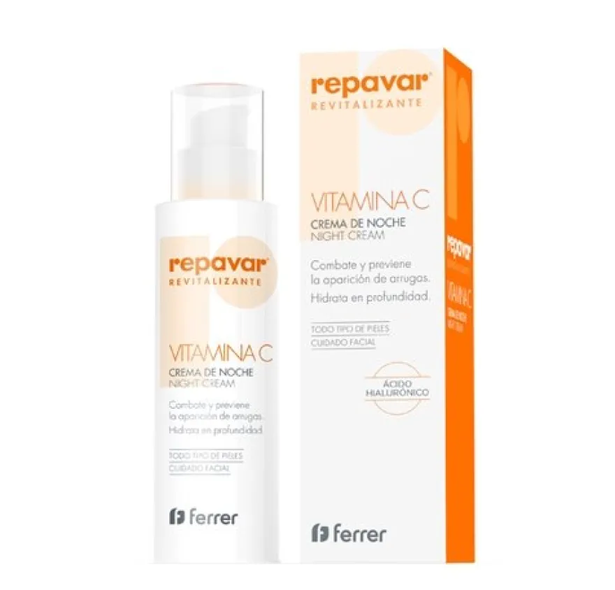 Repavar Vitamina C Crema de Noche, 50ml. - Ferrer