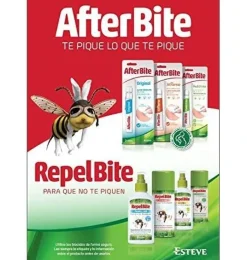 Repel Bite Herbal - Repelente de Insectos Uso Humano (spray 100 ml) - Esteve Laboratorios S.a