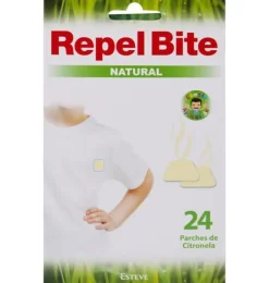 Repel Bite Natural Parches Ropa C/ Citronella (24 Aplicaciones) - Esteve Laboratorios S.a