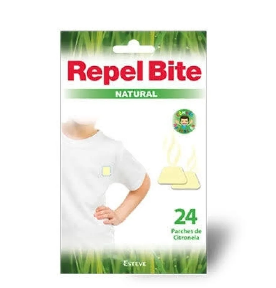 Repel Bite Natural Parches Ropa C/ Citronella (24 Aplicaciones) - Esteve Laboratorios S.a