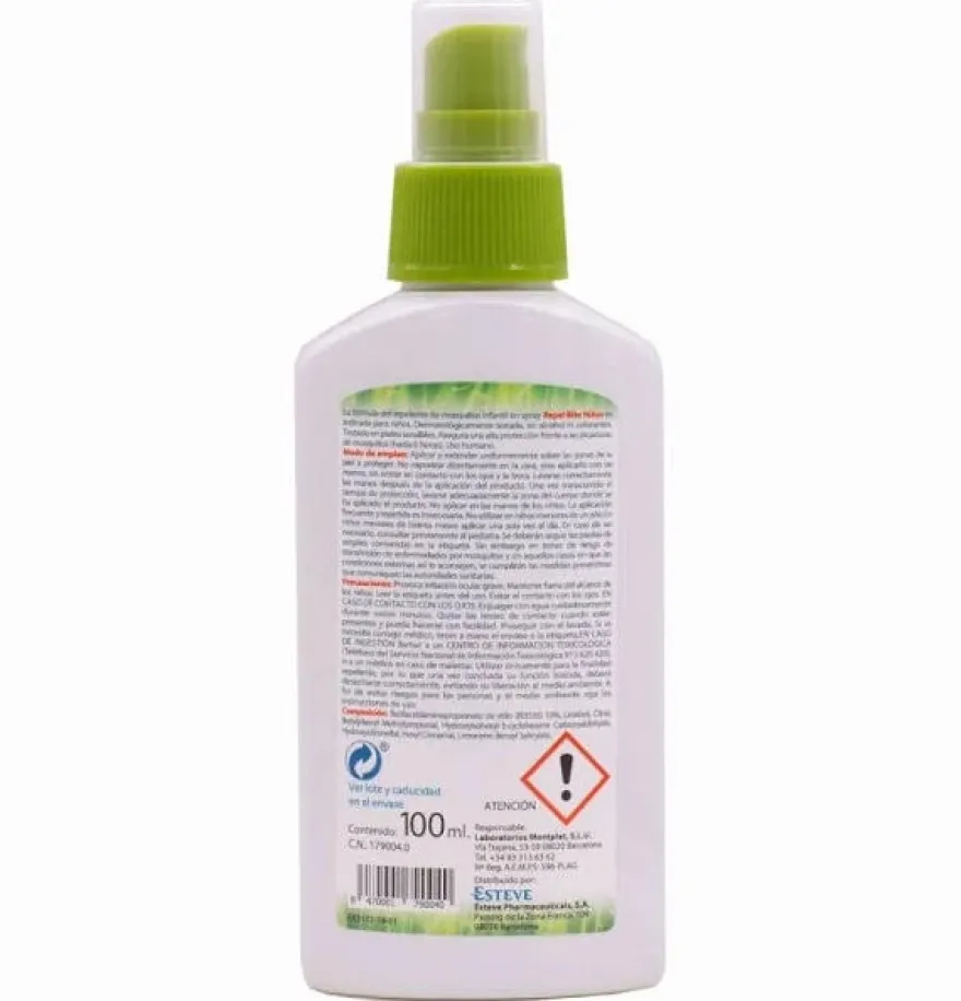 Repel Bite Niños Spray Repelente (100 ml) - Esteve Laboratorios S.a