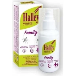 Repelente Insectos Adultos y Niños a Partir de 1 Año 100ml - Halley